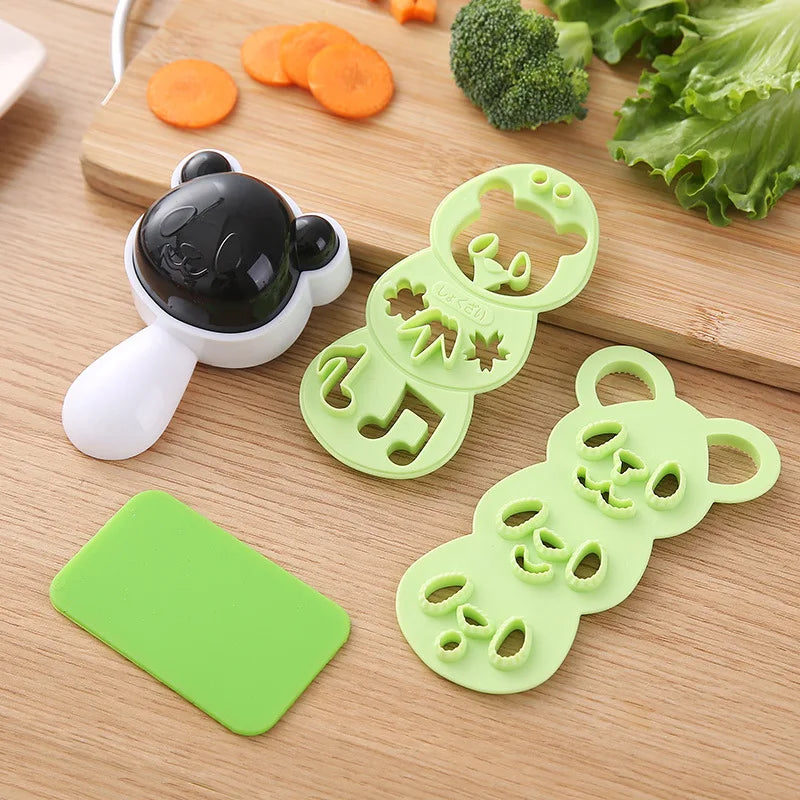 Moules à riz animaux Kawaii