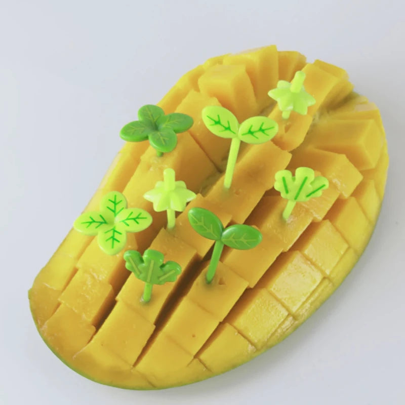 Pic à bento feuilles