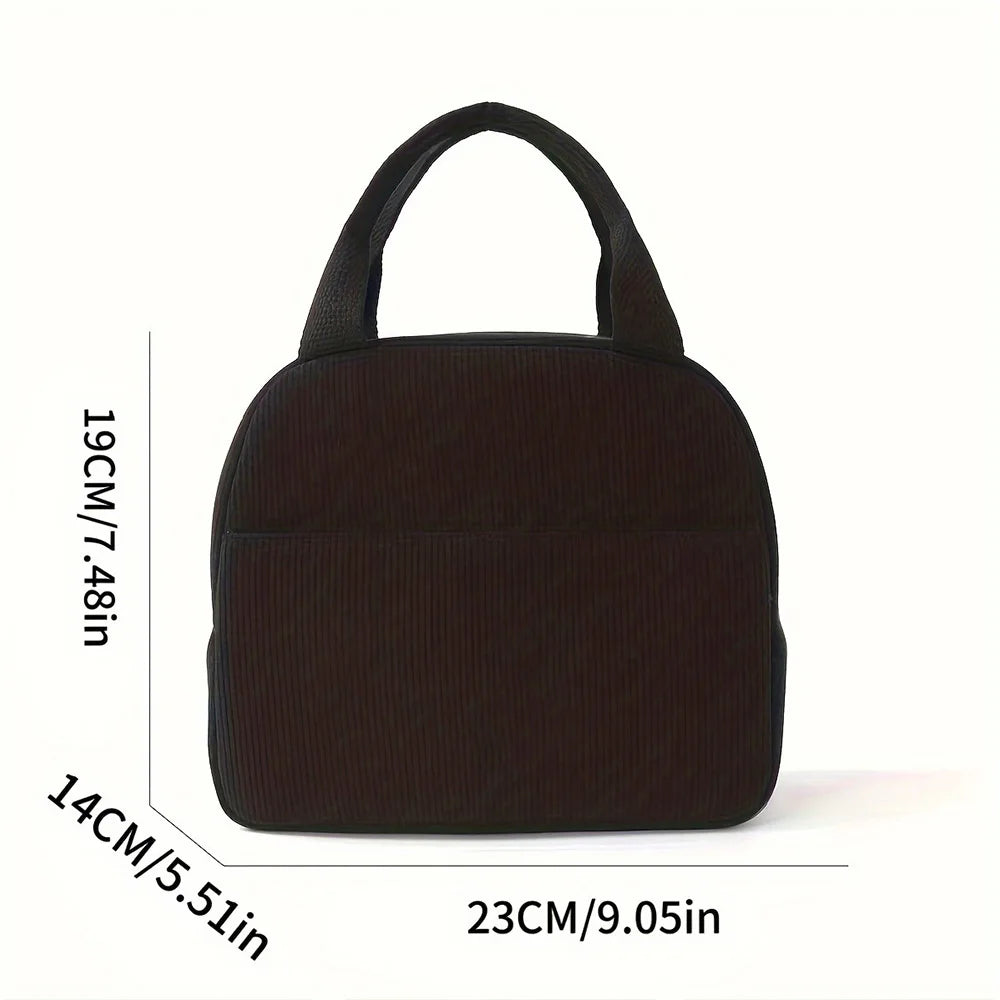 Sac isotherme en velour