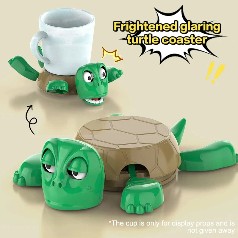 Sous tasse tortue rigolote