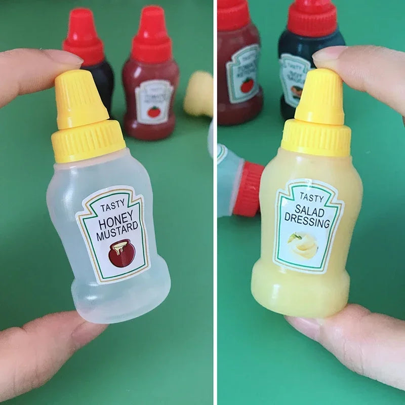 mini  bouteilles à sauces