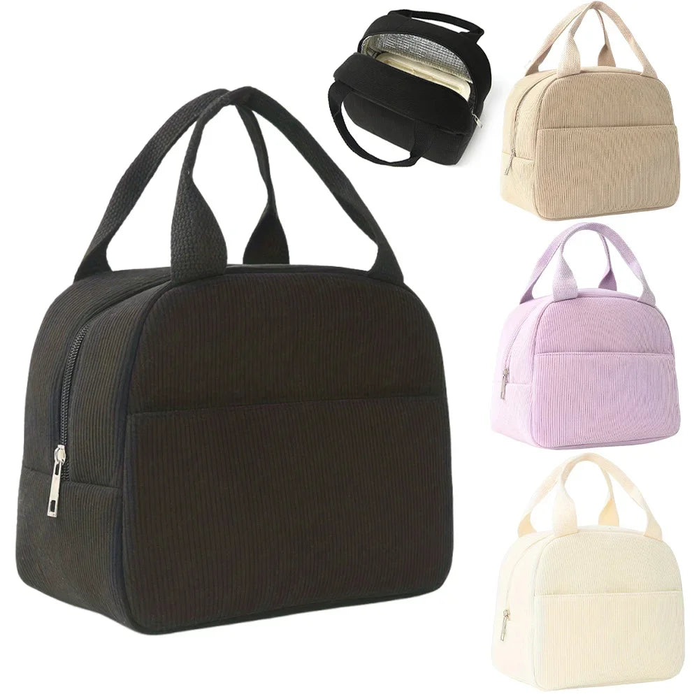 Sac isotherme en velour