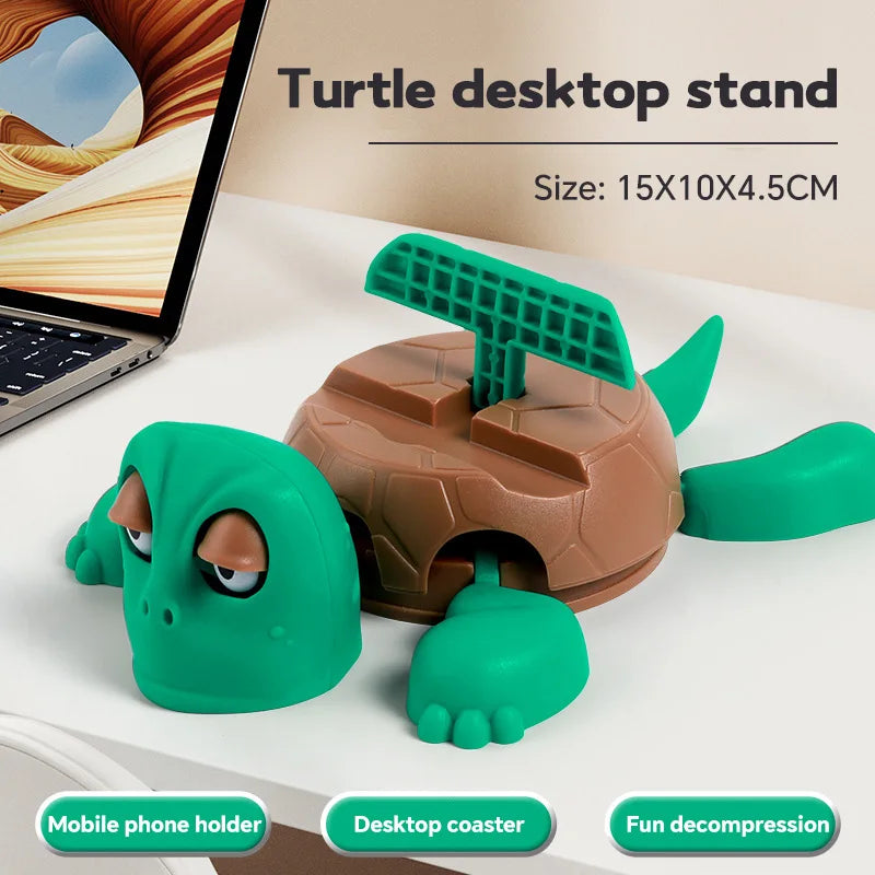 Sous tasse tortue rigolote
