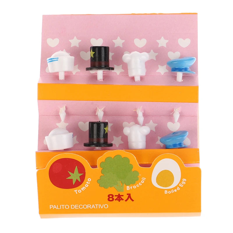 Petits pics décoratifs chapeaux