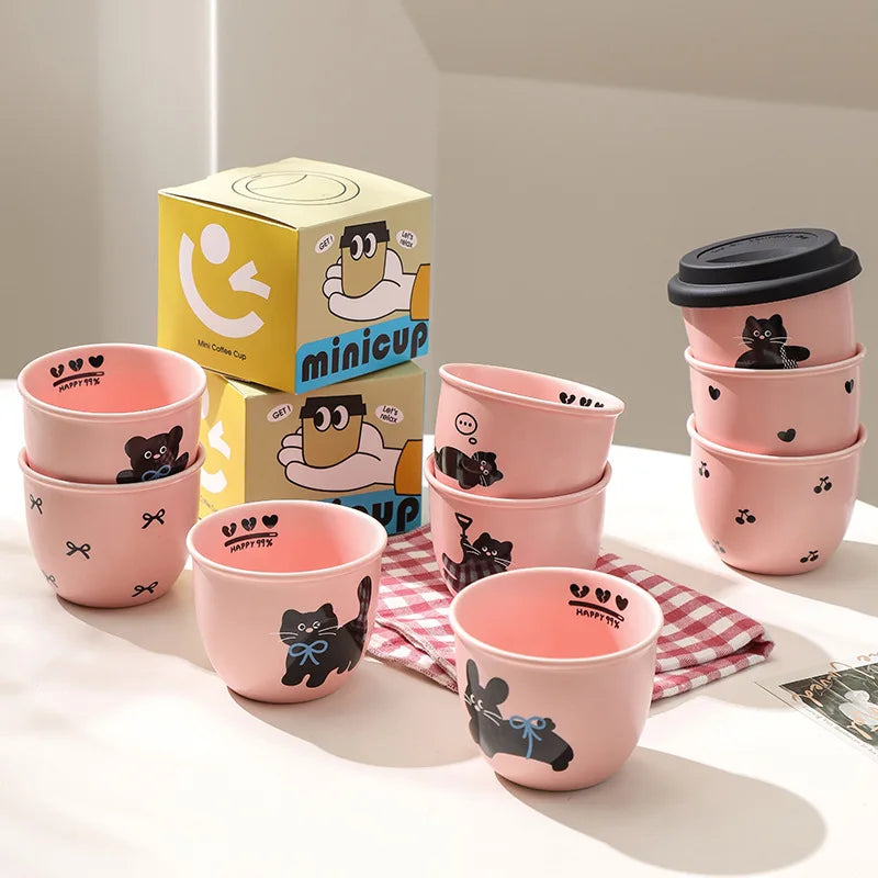 Mug en céramique et couvercle en silicone
