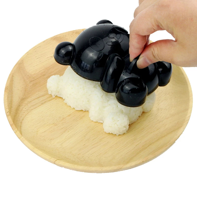 Moule à riz et sandwichs panda